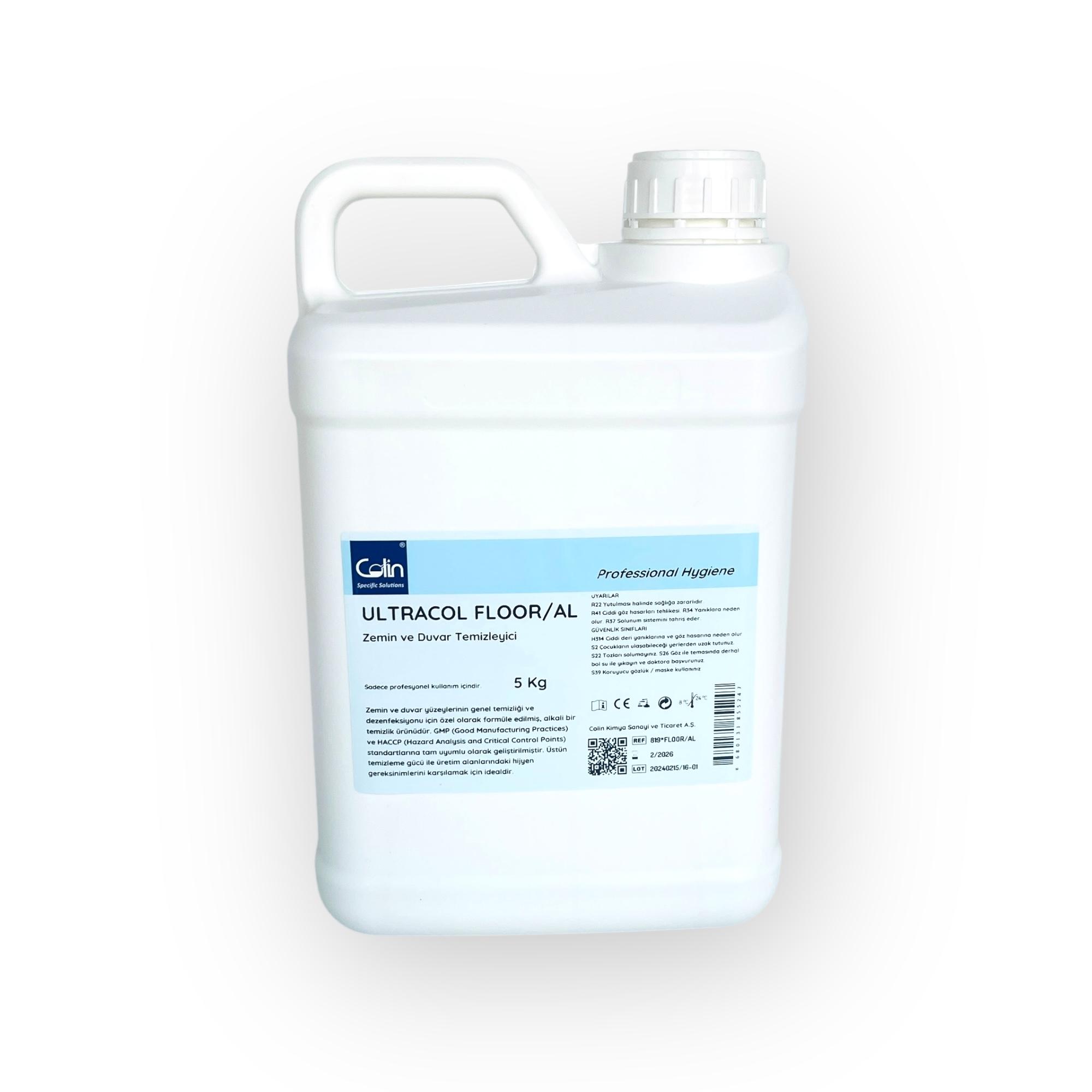 ULTRACOL FM/AL - GMP and HACCP Compliant Hypochlorite Based Disinfectant