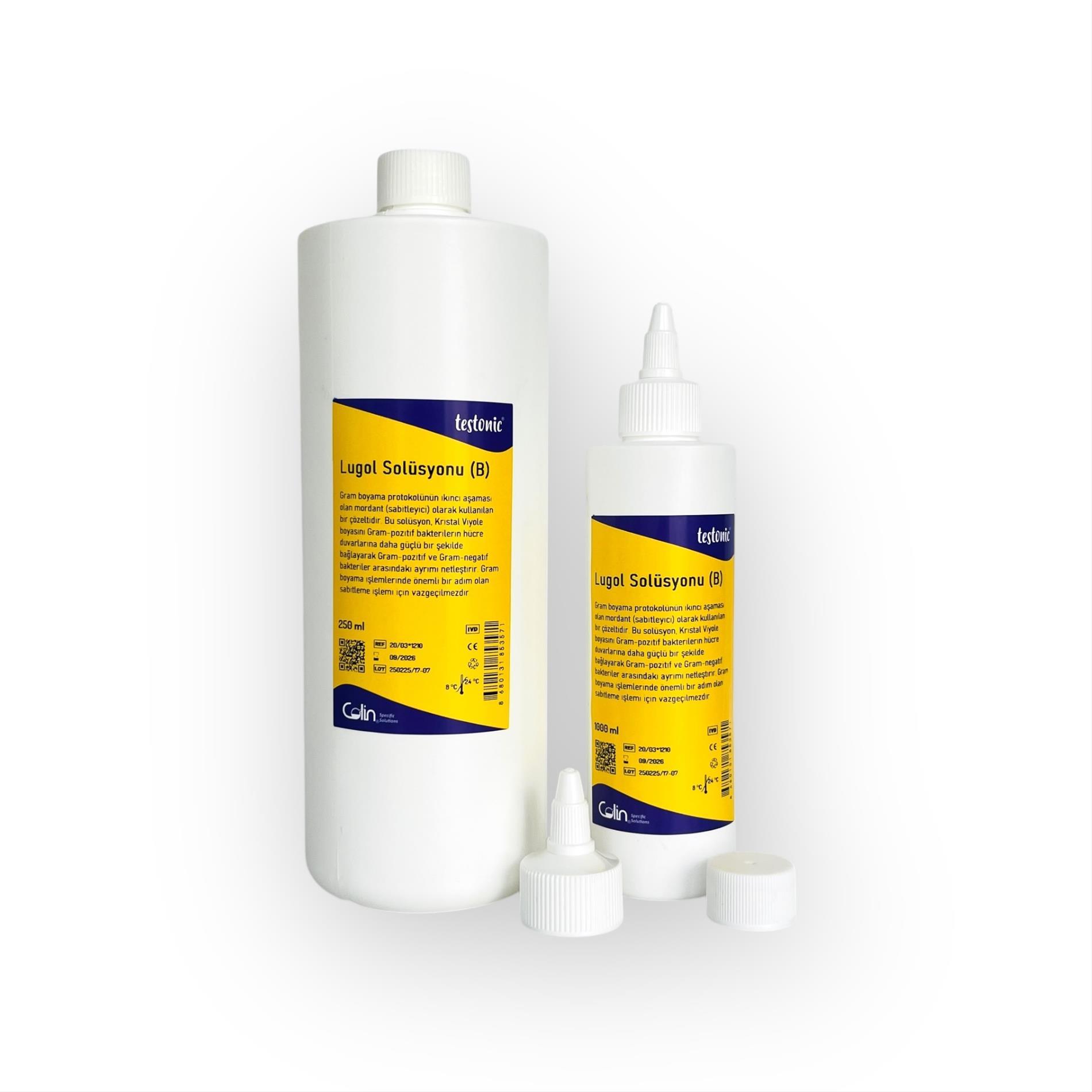 Lugol's Solution (B) for Gram Staining