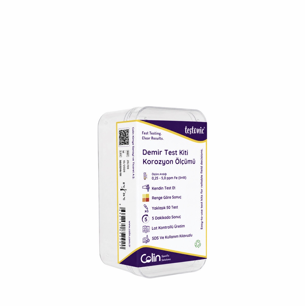 Demir Test Kiti – Korozyon Ölçümü 