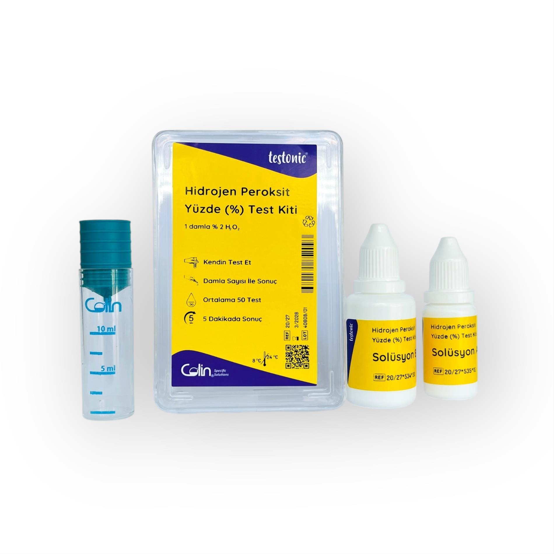 Hydrogen Peroxide (%) Test Kit